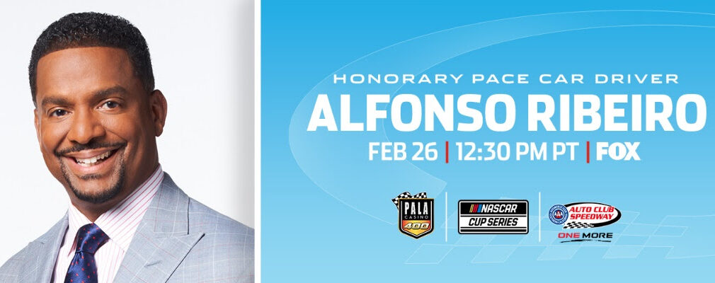 Alfonso Ribeiro Named Honorary Pace Car Driver for the Pala Casino 400