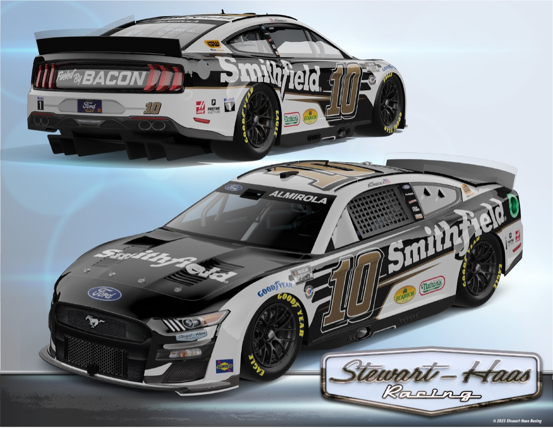 No 10 Smithfield Ford Racing Aric Almirola Daytona Speedweek Advance