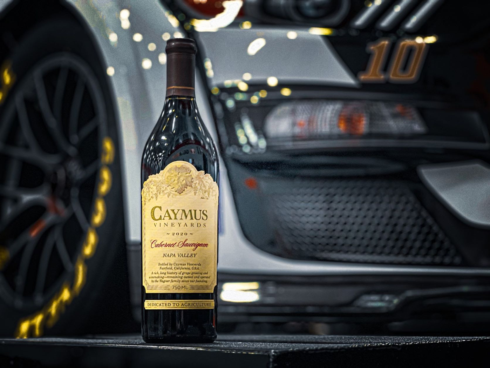 Caymus Vineyards Partners with Stewart-Haas Racing