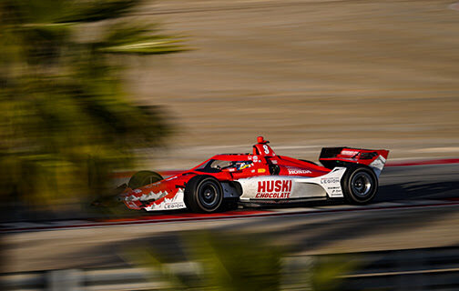 Ericsson Leads Final Day of Open Test at Thermal