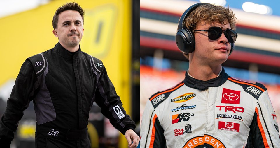 Jesse Love and Frankie Muniz Both Chasing Daytona Dreams in ARCA Menards Series Season Opener