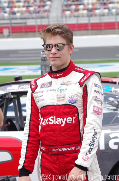 Myatt Snider to make 100th Xfinity career start at Daytona