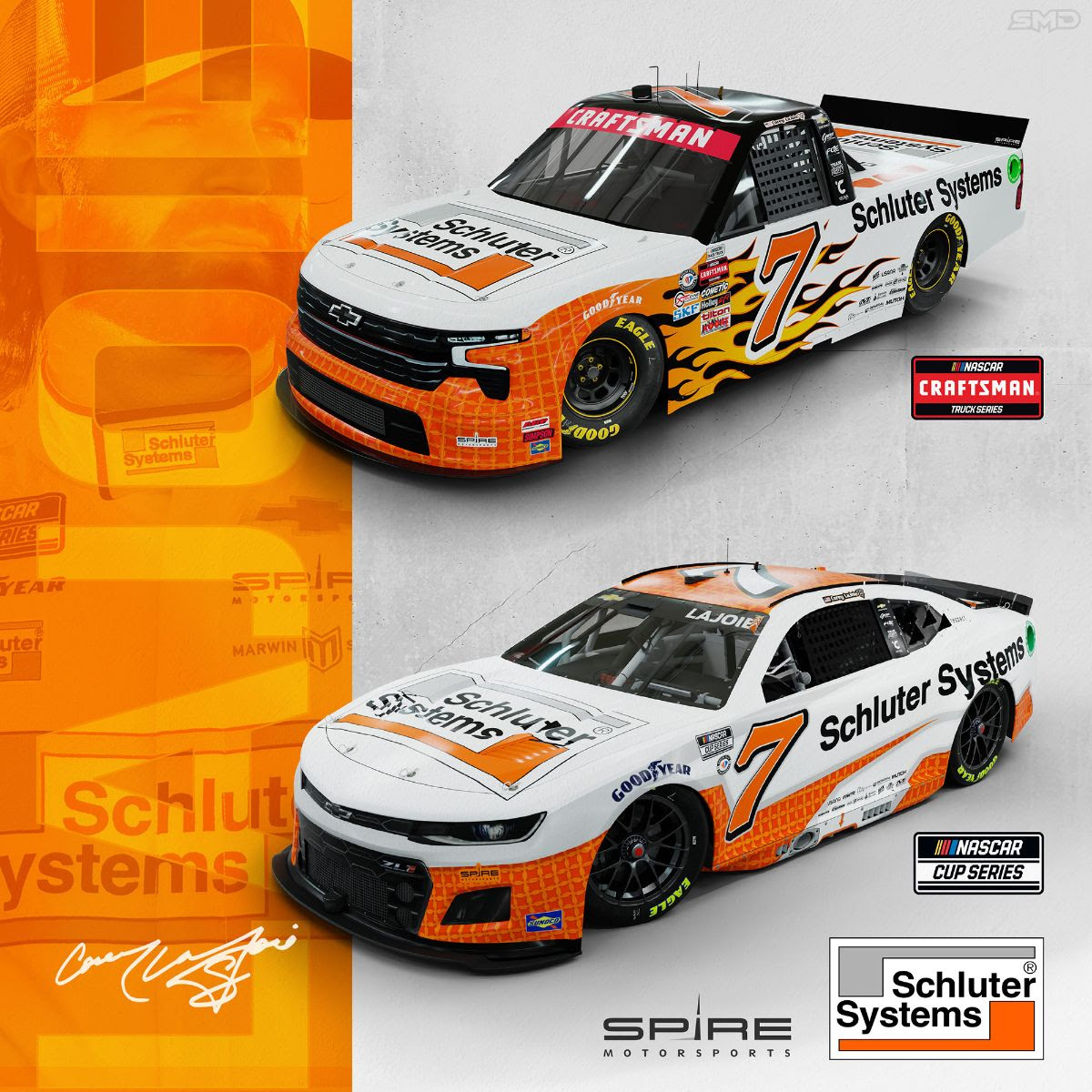 Schluter®-Systems Returns to Spire Motorsports in 2023