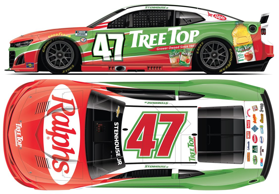 Tree Top® Partners with 2023 DAYTONA 500 CHAMPION<br>Ricky Stenhouse Jr. and the Kroger Racing Team for First Time