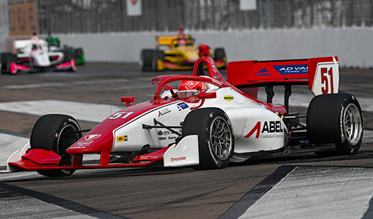 Abel Leads Rough-and-Tumble Opening Practice at St. Petersburg