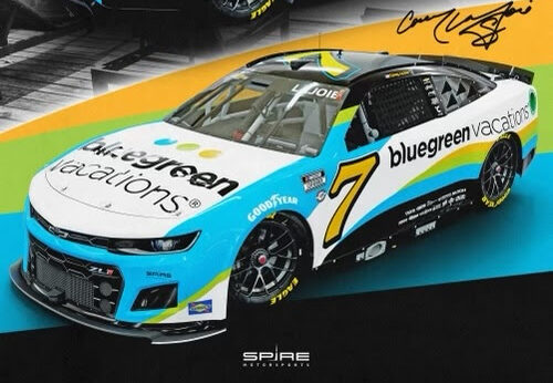 BLUEGREEN VACATIONS TO SPONSOR COREY LAJOIE, SPIRE MOTORSPORTS NO. 7 TEAM AT RICHMOND RACEWAY