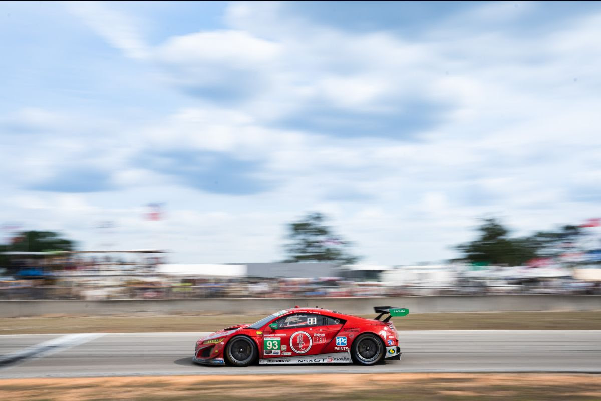 DAMAGE ENDS DAY EARLY FOR THE No. 93 HARRISON CONTRACTING COMPANY ACURA NSX GT3 EVO 22 AT THE MOBIL 1 TWELVE HOURS OF SEBRING