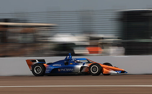 Dixon Leads Ganassi Charge to Top of Time Sheet in St. Pete