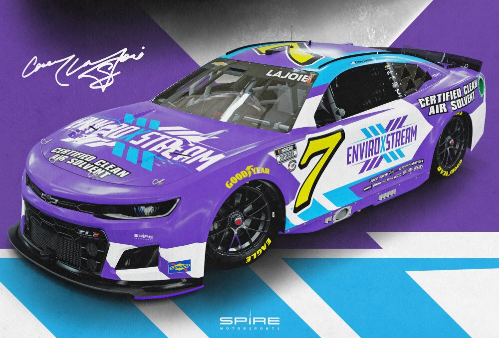 ENVIROXSTREAM TO SPONSOR COREY LAJOIE, SPIRE MOTORSPORTS THREE TIMES IN 2023