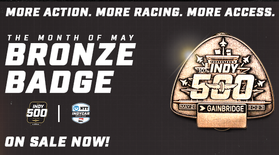 Indianapolis 500 Pole Winner Carpenter Unveils 2023 Bronze Badge