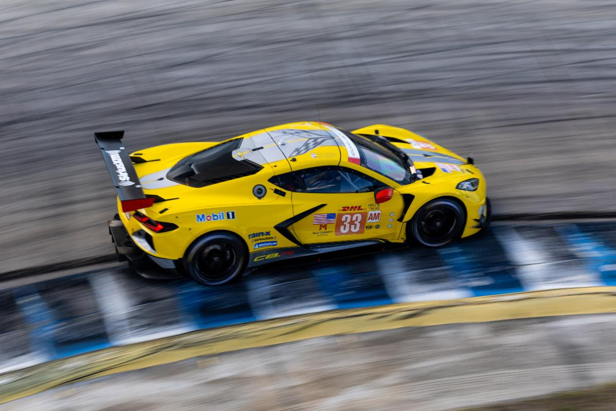 CORVETTE RACING AT SEBRING: Keating Puts Corvette on Front Row