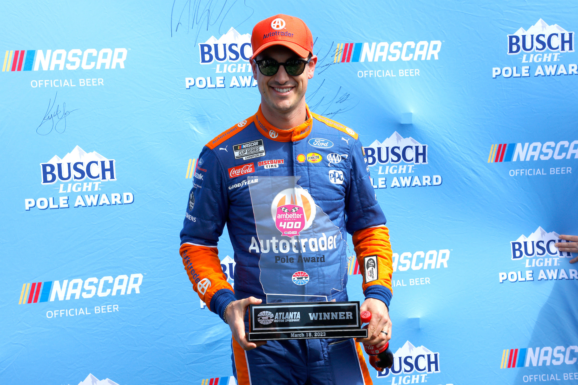 Logano tops the charts, earns Ambetter Health 400 pole