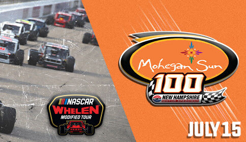 Mohegan Sun Named Entitlement Partner for NASCAR Whelen Modified Tour Race at NHMS