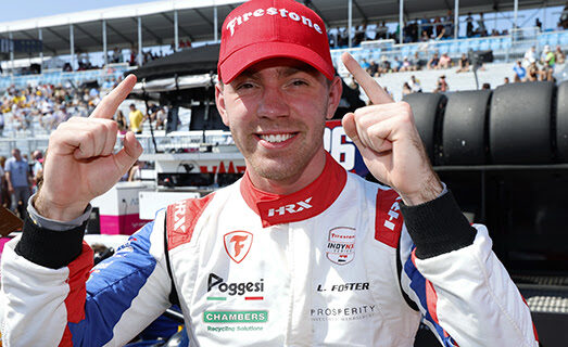 Rookie Foster Powers to Pole at St. Petersburg