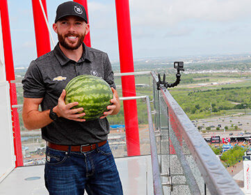 Ross Chastain Takes Watermelon Celebration to New Heights Ahead of EchoPark Automotive Grand Prix