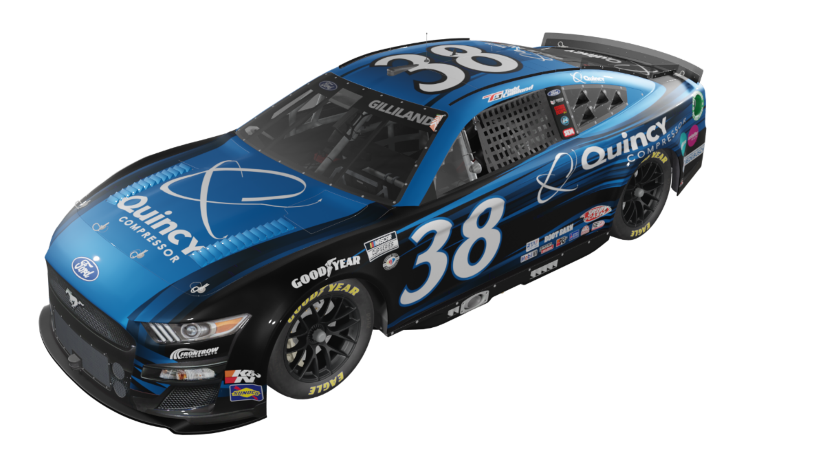 Todd Gilliland and the No. 38 Quincy Compressor Ford Team Richmond Raceway Competition Notes
