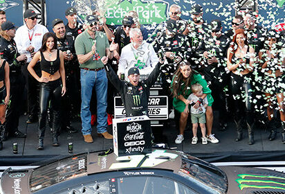 Reddick-ulous: Tyler Reddick Survives Triple-Overtime Finish to Win EchoPark Automotive Grand Prix