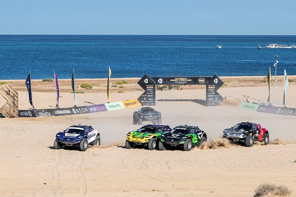 Veloce Racing and Rosberg X Racing win Q1 Heats in Desert X Prix Round 2