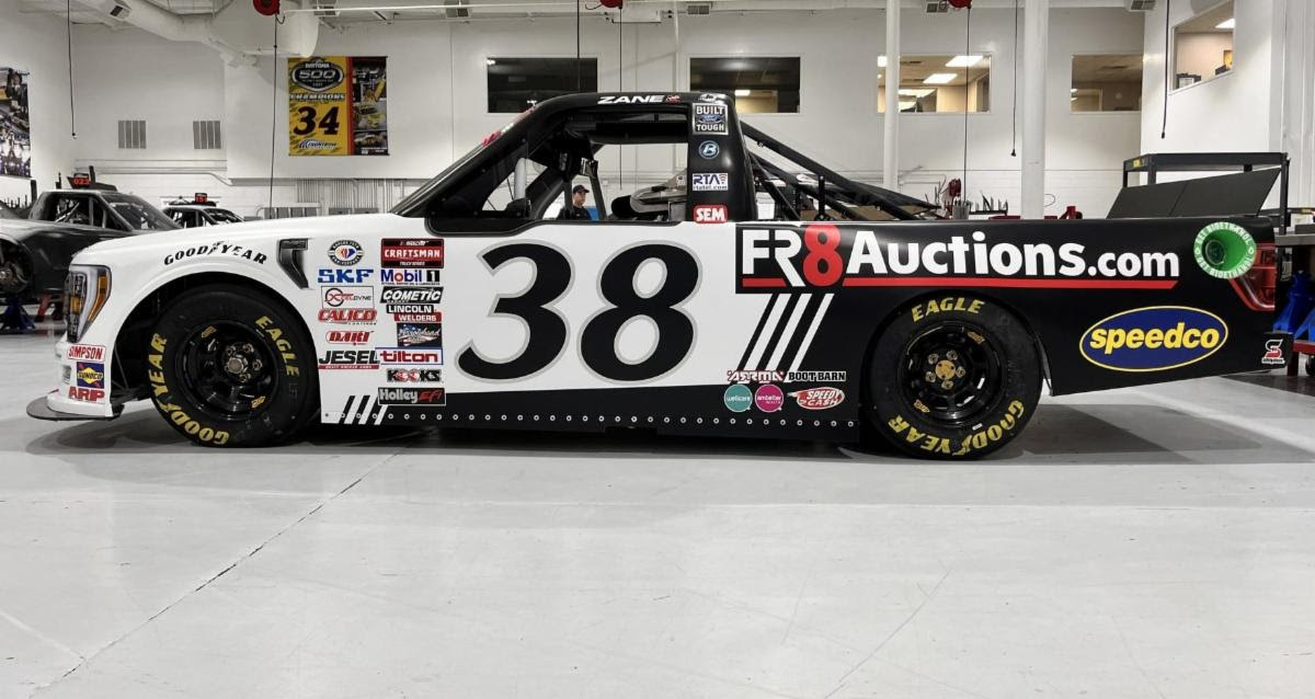 Zane Smith and the No. 38 Fr8Auctions.com Ford Team