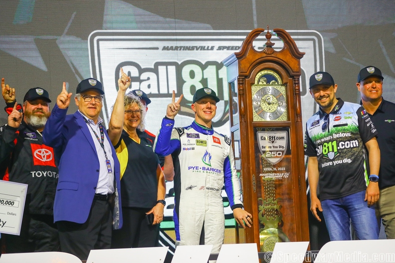 John Hunter Nemechek clocks in for dominant Xfinity victory at Martinsville
