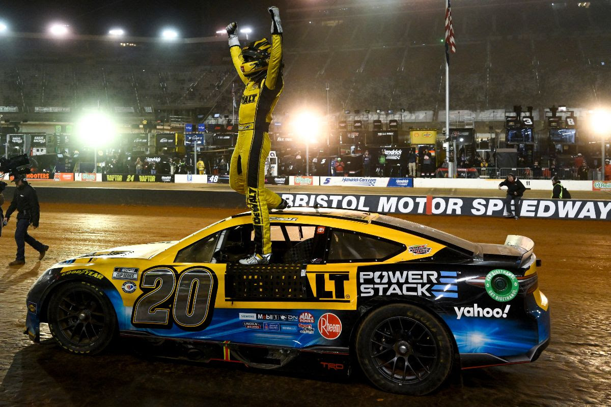 Christopher Bell Scores One for the ‘Dirt Guys’ at Bristol Motor Speedway in Winning the Food City Dirt Race