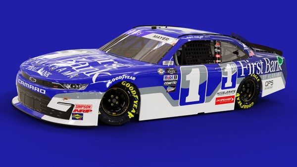 First Bank of Alabama Teams with JR Motorsports and Sam Mayer at Talladega