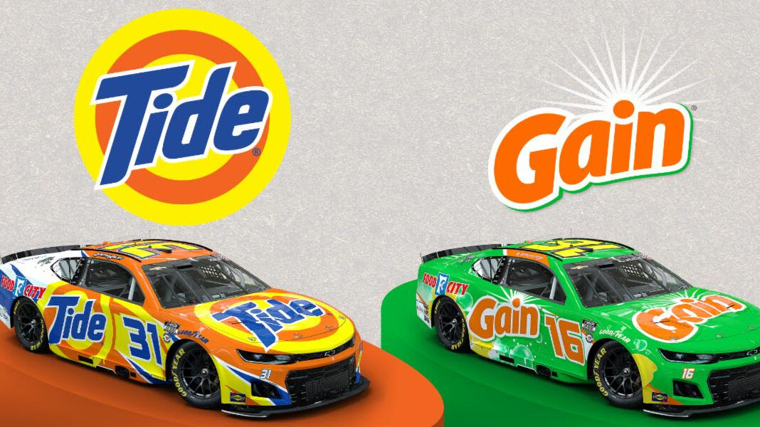 Food City, Procter & Gamble, Gain, and Tide Clean-up at Bristol with Kaulig Racing