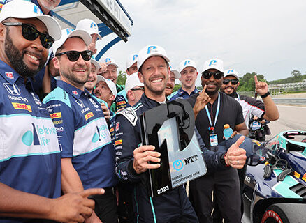 Grosjean Edges Palou at Barber for Second NTT P1 Award of Season