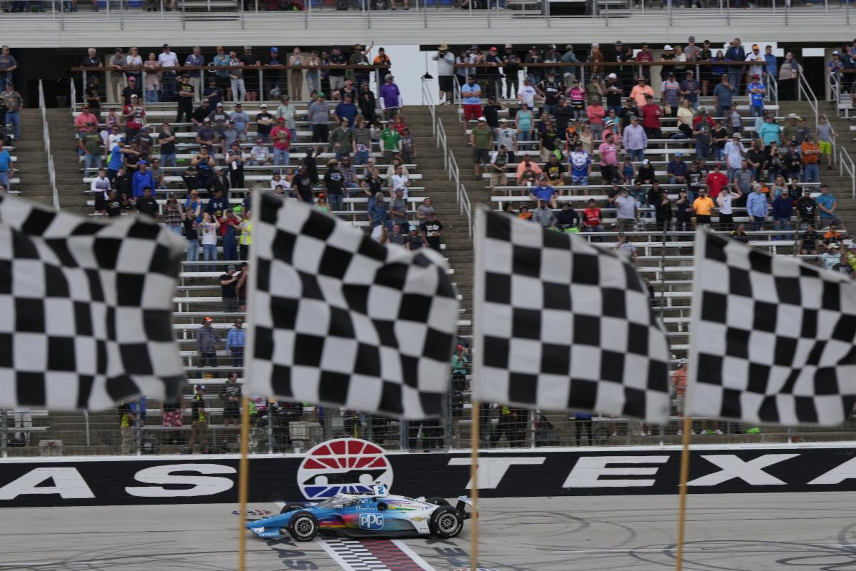 CHEVROLET IN NTT INDYCAR SERIES AT TEXAS: JOSEF NEWGARDEN PUTS CHEVROLET IN VICTORY LANE AT TEXAS MOTOR SPEEDWAY
