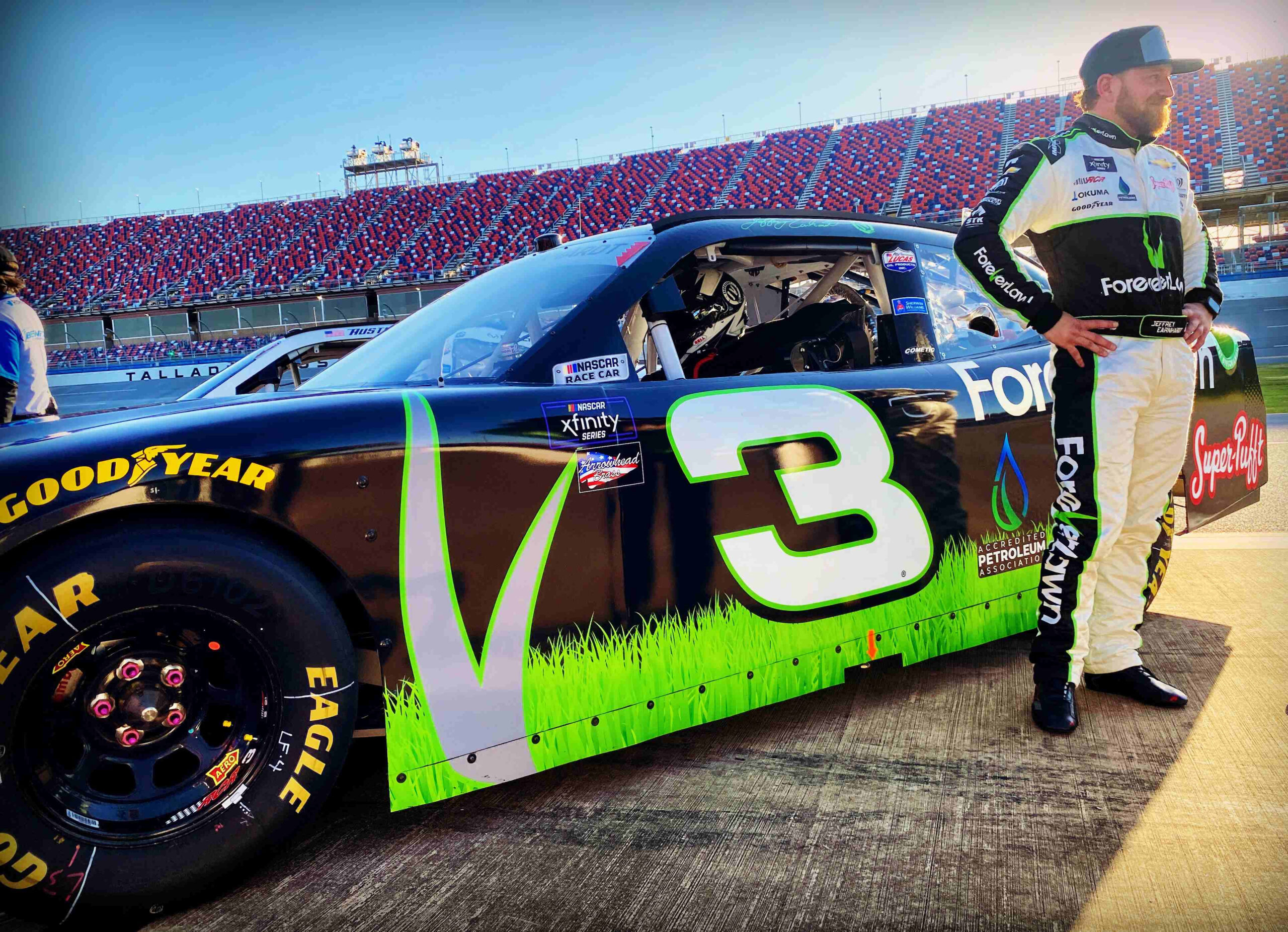 Jeffrey Earnhardt Returns to Talladega Superspeedway Following Historic 2022 Performance