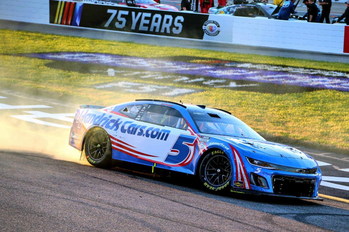 CHEVROLET NCS AT RICHMOND: Larson, Chevrolet Take Richmond Victory