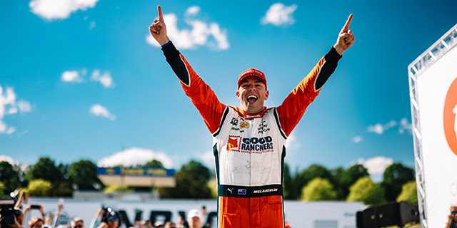 McLaughlin Prevails in Strategic Duel for Victory at Barber