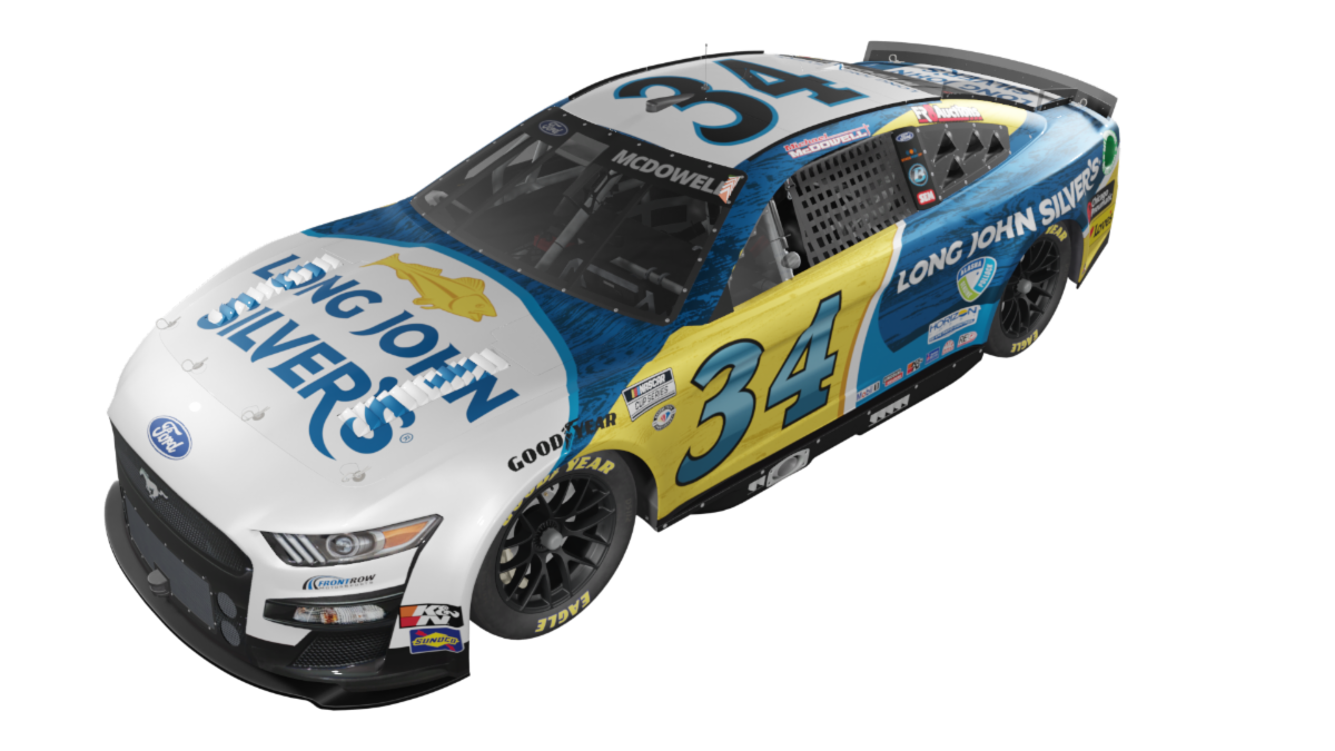 Michael McDowell and the No. 34 Long John Silver’s Ford Team Martinsville Competition Notes