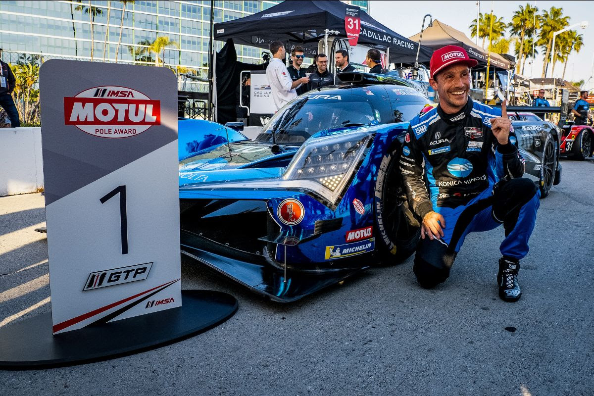 No. 10 Konica Minolta Acura ARX-06 Claims Pole Position for Acura Grand Prix of Long Beach