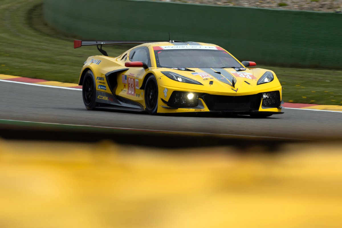 CORVETTE RACING AT SPA: Second-Row Start for No. 33 C8.R