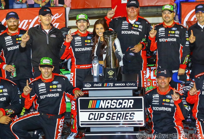 Ryan Blaney dominates for triumphant return to Victory Lane in the Coca-Cola 600