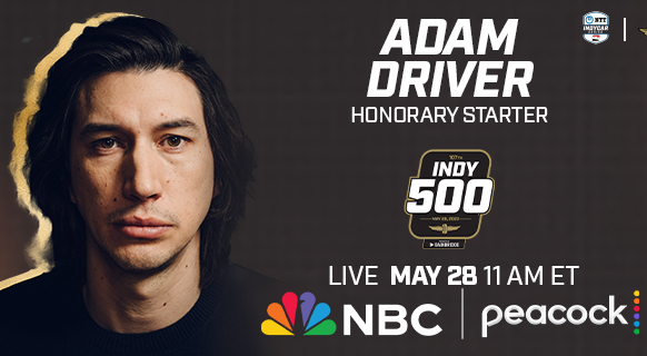 Adam Driver Named Indianapolis 500 Honorary Starter