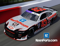 CORVETTEPARTS.NET TO HONOR KEVIN HARVICK WITH NO.43 CHEVY THROWBACK SCHEME