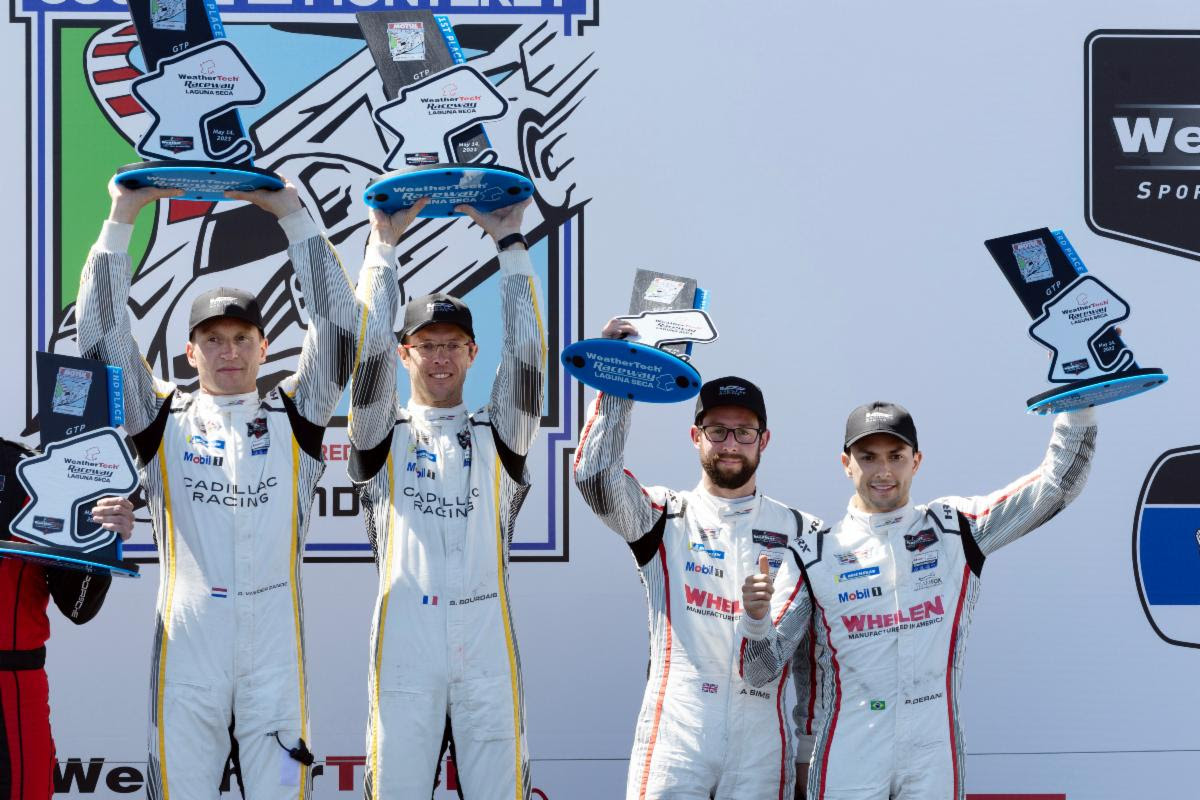 Cadillac Racing finishes first, third at Laguna Seca