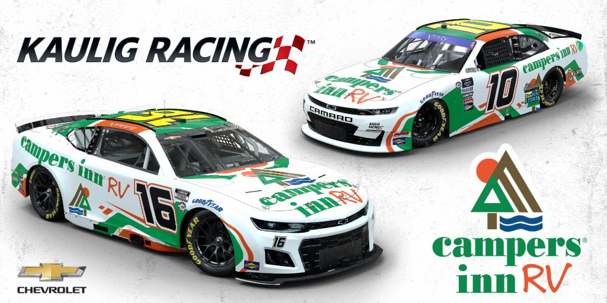 Campers Inn RV Named Official RV Partner of Kaulig Racing