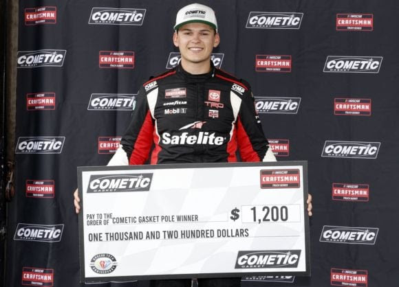 Corey Heim Captures Tyson 250 Pole