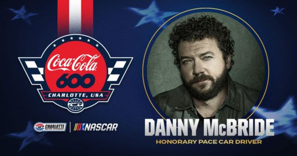 HBO’s “The Righteous Gemstones” Creator Danny McBride Named Honorary Pace Car Driver for the Coca-Cola 600