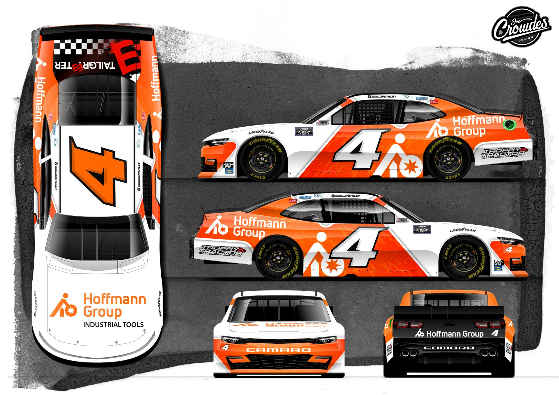 JD Motorsports, Garrett Smithley, and The Hoffmann Group USA team up for Charlotte Motor Speedway