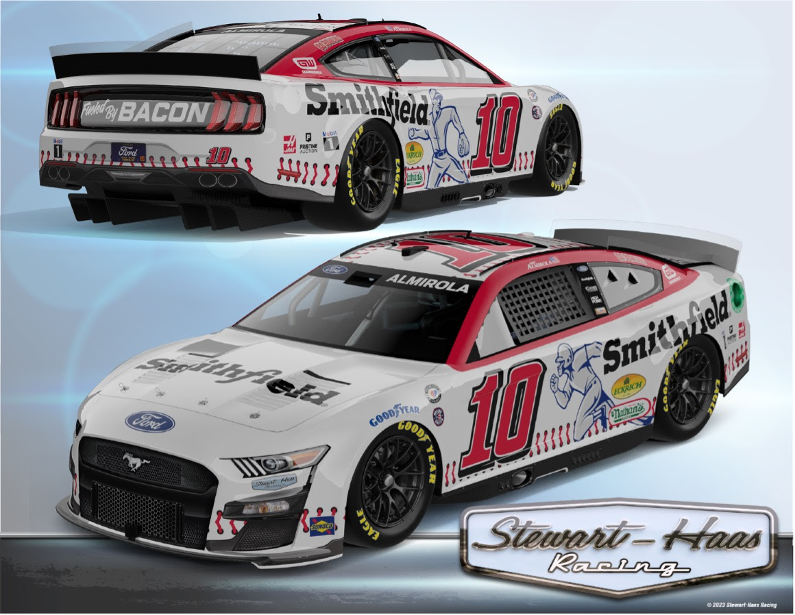 No. 10 Smithfield Ford Racing: Aric Almirola Darlington Advance ...