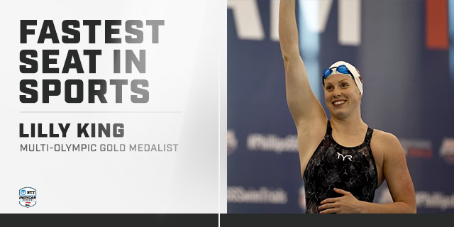 Olympic Gold Medalist Swimmer Lilly King To Ride in Fastest Seat in Sports