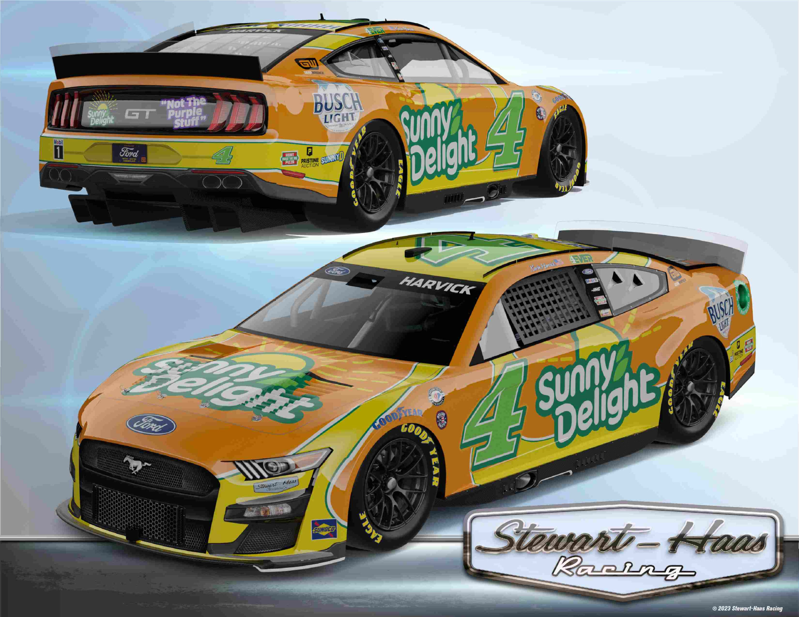 SUNNYD Racing: Kevin Harvick Darlington Advance