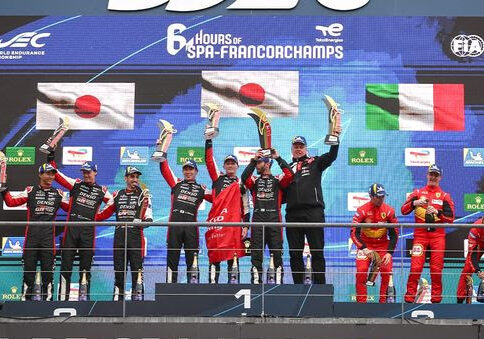 Spectacular Spa one-two for TOYOTA GAZOO Racing