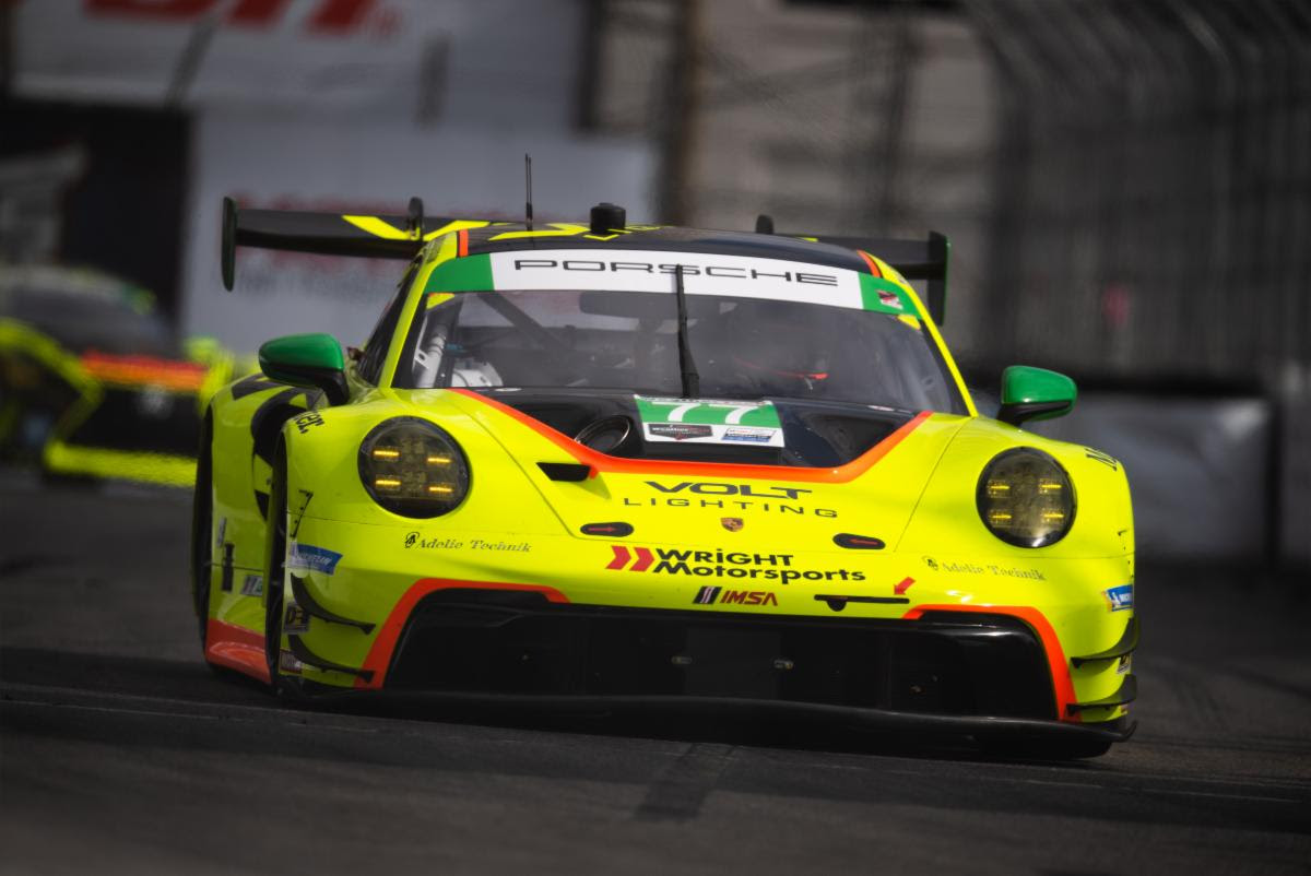 Wright Motorsports Celebrates Impressive Drive, Strong Finish at Laguna Seca