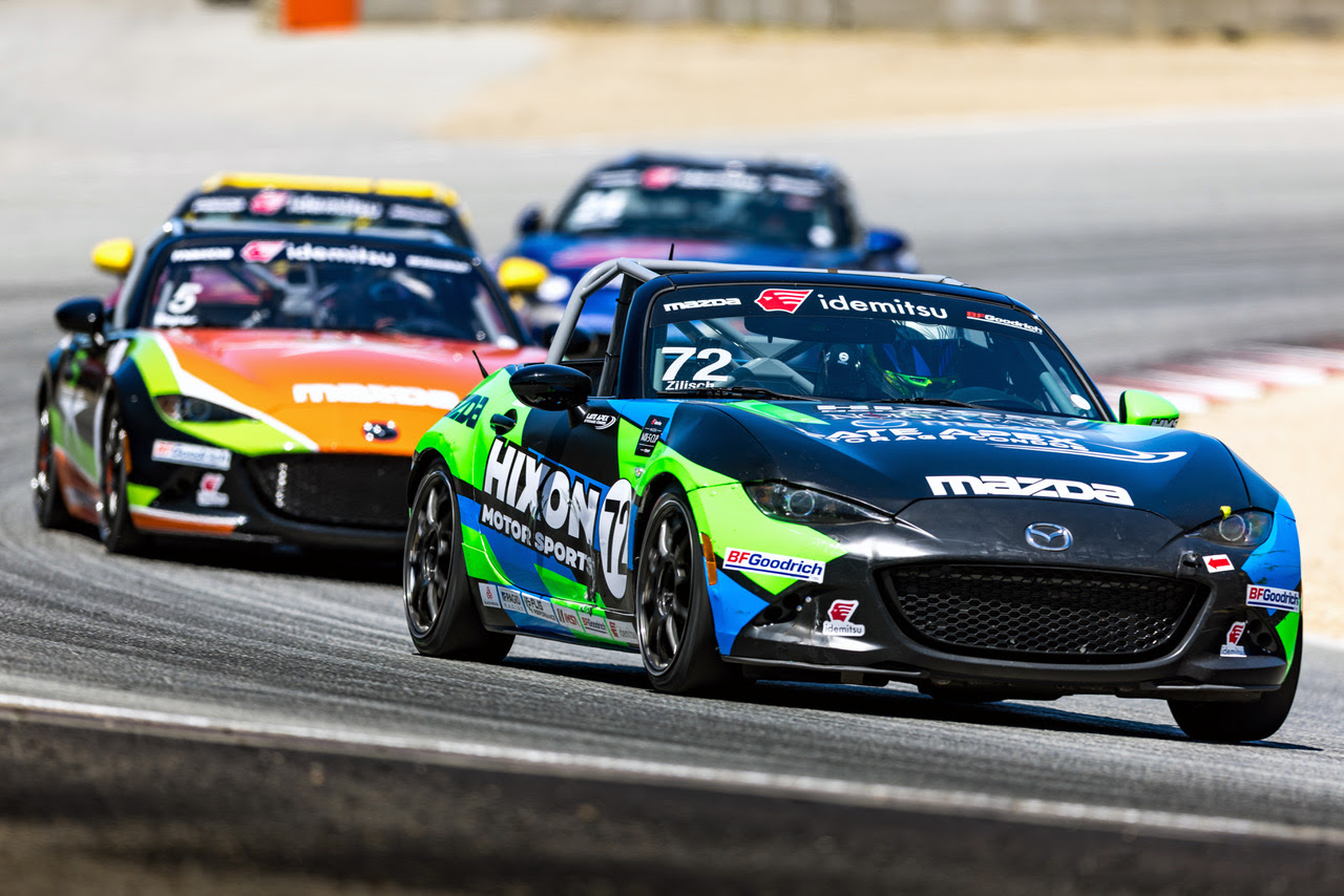 Zilisch Adds Second Mazda MX-5 Cup Win of 2023 in Monterey
