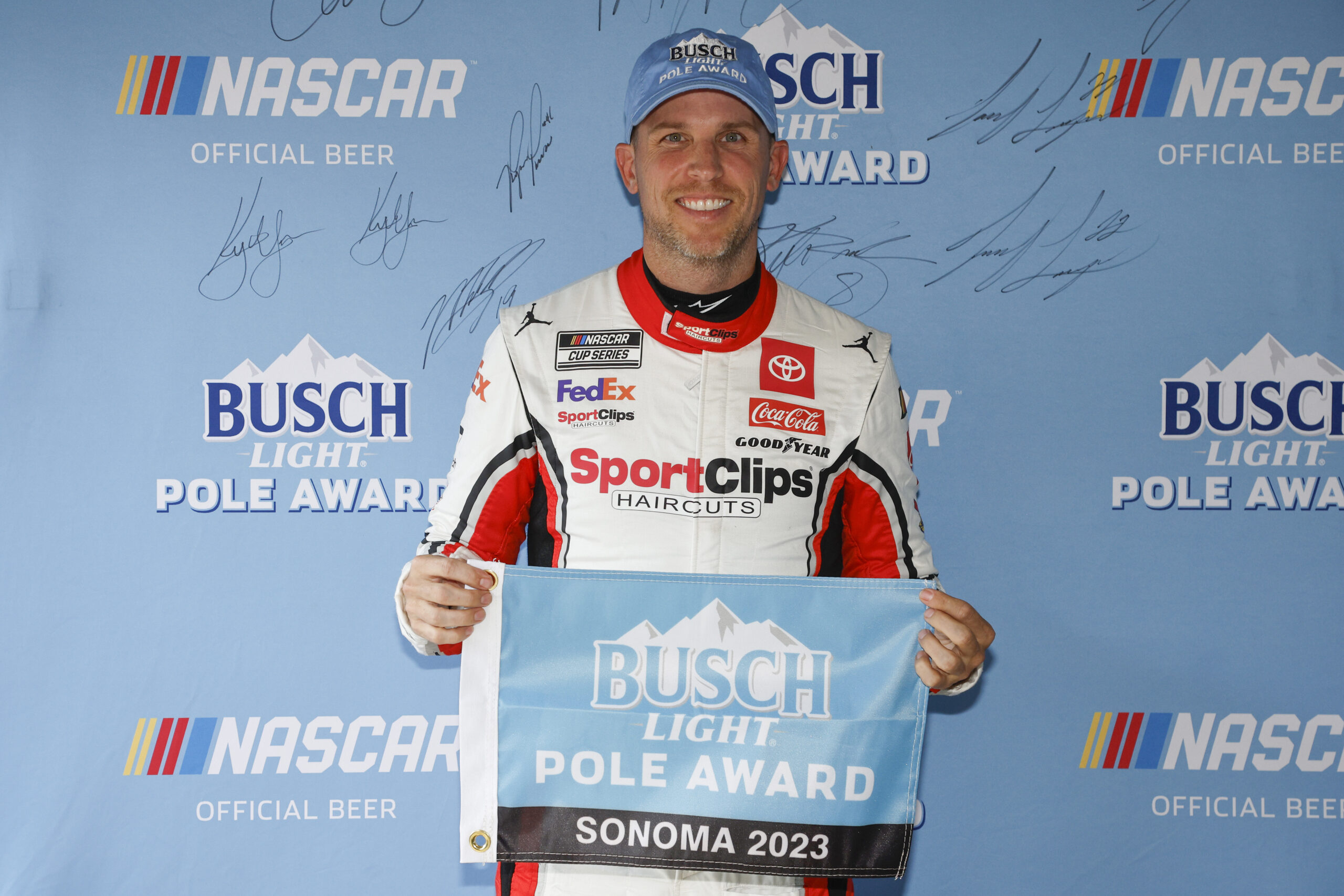 Hamlin edges Reddick for first Cup pole award at Sonoma